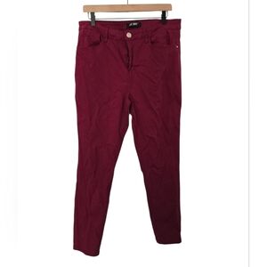 Blue Savvy Women's Burgundy Skinny Slacks Size 20